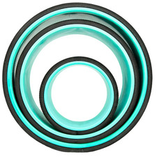 Chirp Wheel 4 Pack Mint Color EUC Booklet Back Neck Exercises Dharma Yoga