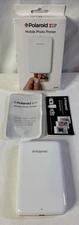 Polaroid ZIP Mobile Photo Printer POLMP01W White ZINK Zero Ink Bluetooth Good
