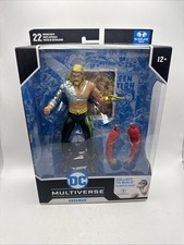 DC Multiverse McFarlane Toys JLA Plastic Man BaF Aquaman 7  Platinum Figure
