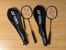 YONEX Isometric Badminton Racquets Set of 2 with Covers