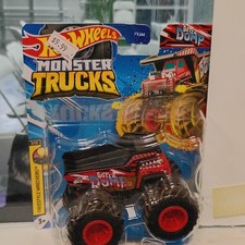 Hot Wheels Monster Trucks Gotta Dump Diecast Truck 1:64 Scale, Age 3