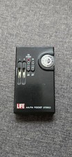 LIFE Am/fm Pocket Stereo Vintage Walkman Missing Parts
