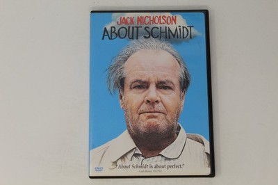About Schmidt (DVD, 2003) Jack Nicholson
