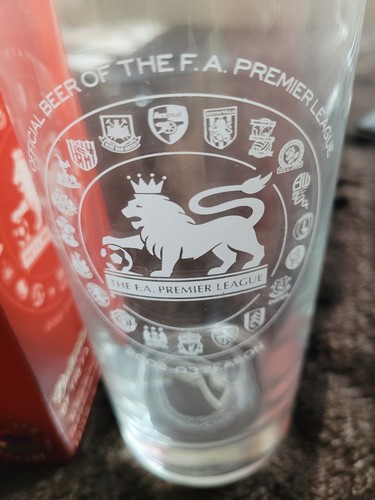 Limited Edition Budweiser Glass - Picture 2 of 3