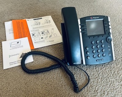 Polycom VVX410 12 Line Skype Desktop Business Phone with HD Voice w Original Box