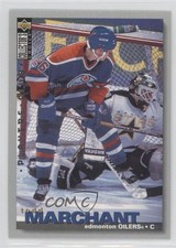 1995-96 Upper Deck Collector's Choice Player's Club Todd Marchant #210 0a4