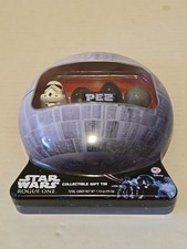 Star Wars Rogue One PEZ Gift Set Collectible Death Star Tin Sealed NEW