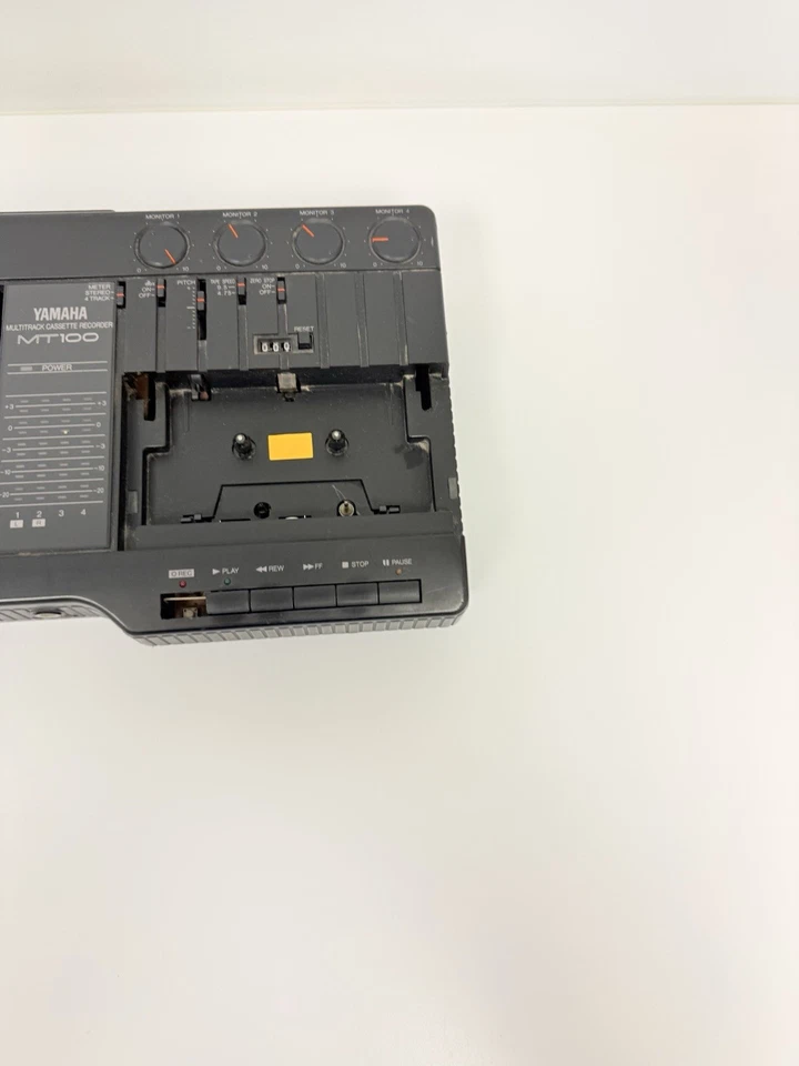 Vintage Yamaha MT100 Multitrack 4 Track Cassette Recorder Working - Image 4 of 4
