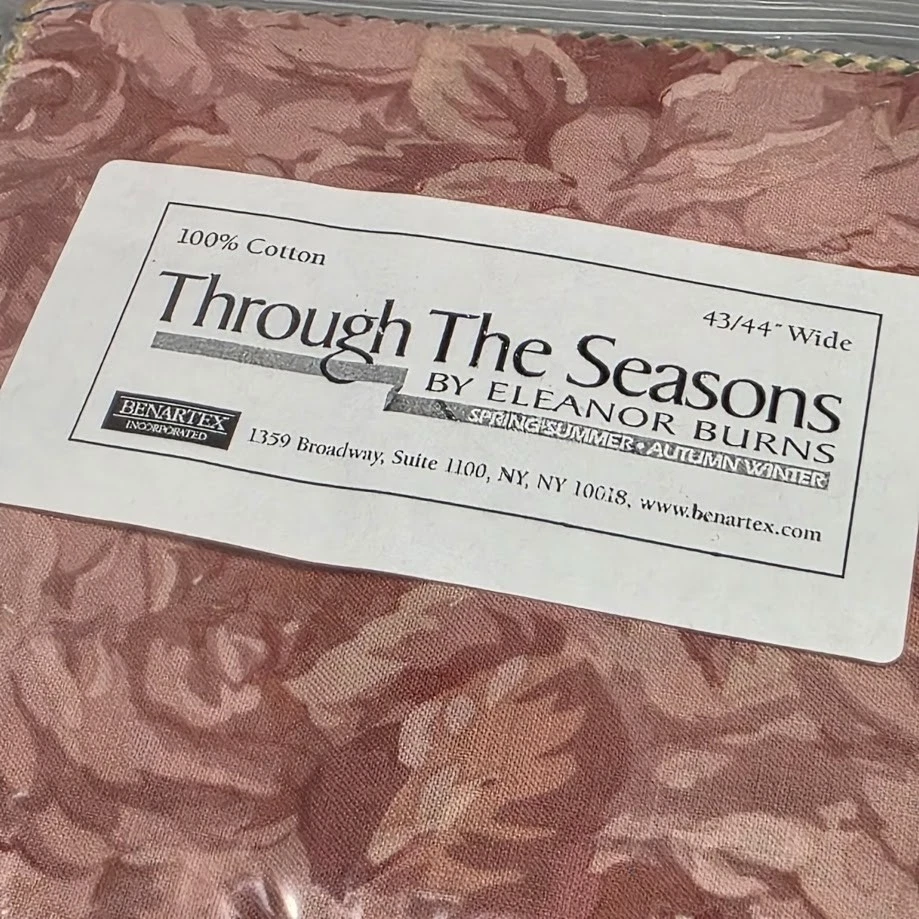 Eleanor Burns Through the Seasons Lote de 2 paquetes de dijes tela de algodón 5" cuadrados Foto 4 de 4