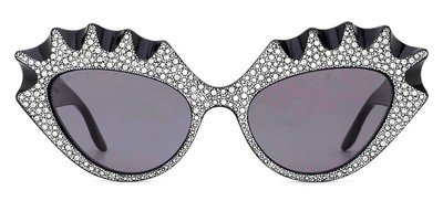 GUCCI HOLLYWOOD FOREVER CRYSTAL CAT EYE SUNGLASSES *RARE*
