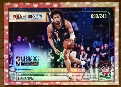 2025-26 Topps NBA Hoops ~ Cade Cunningham ~ All Star Refractor ~ /299 #282