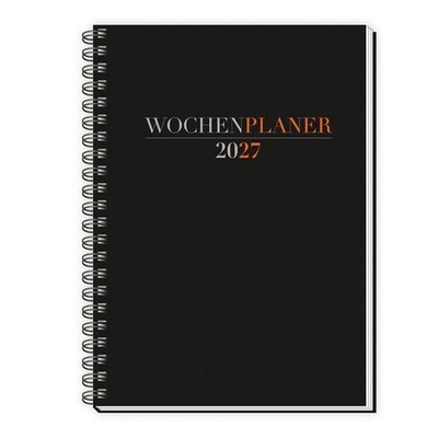 TRÖTSCH - Wochenplaner A5 mit Wire-O Schwarz 2027, Trötsch Verlag GmbH & Co ...