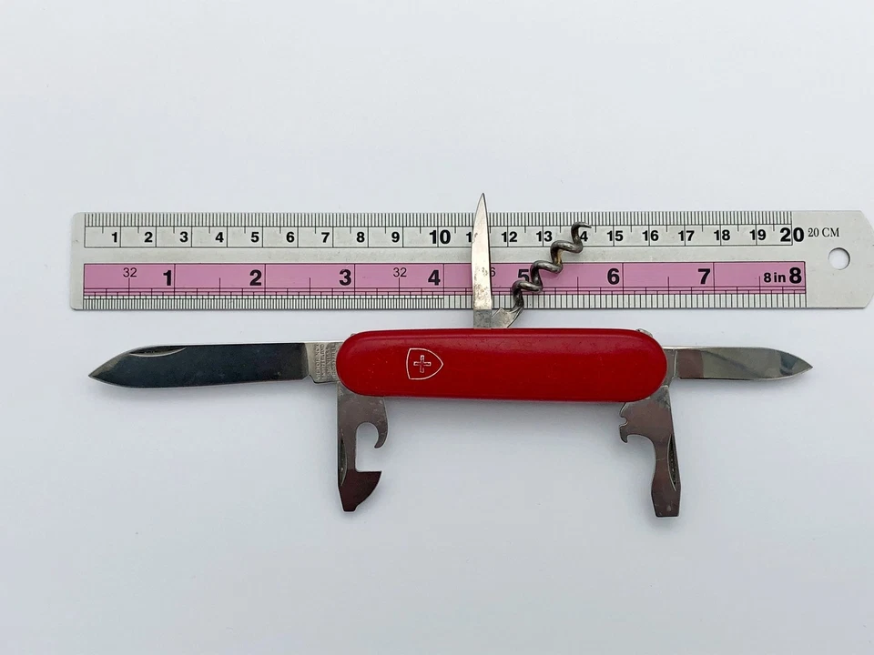 Folding Knife Victorinox Ford Vintage Pocket Multitool Swiss Tourist Corkscrew - Image 4 of 4