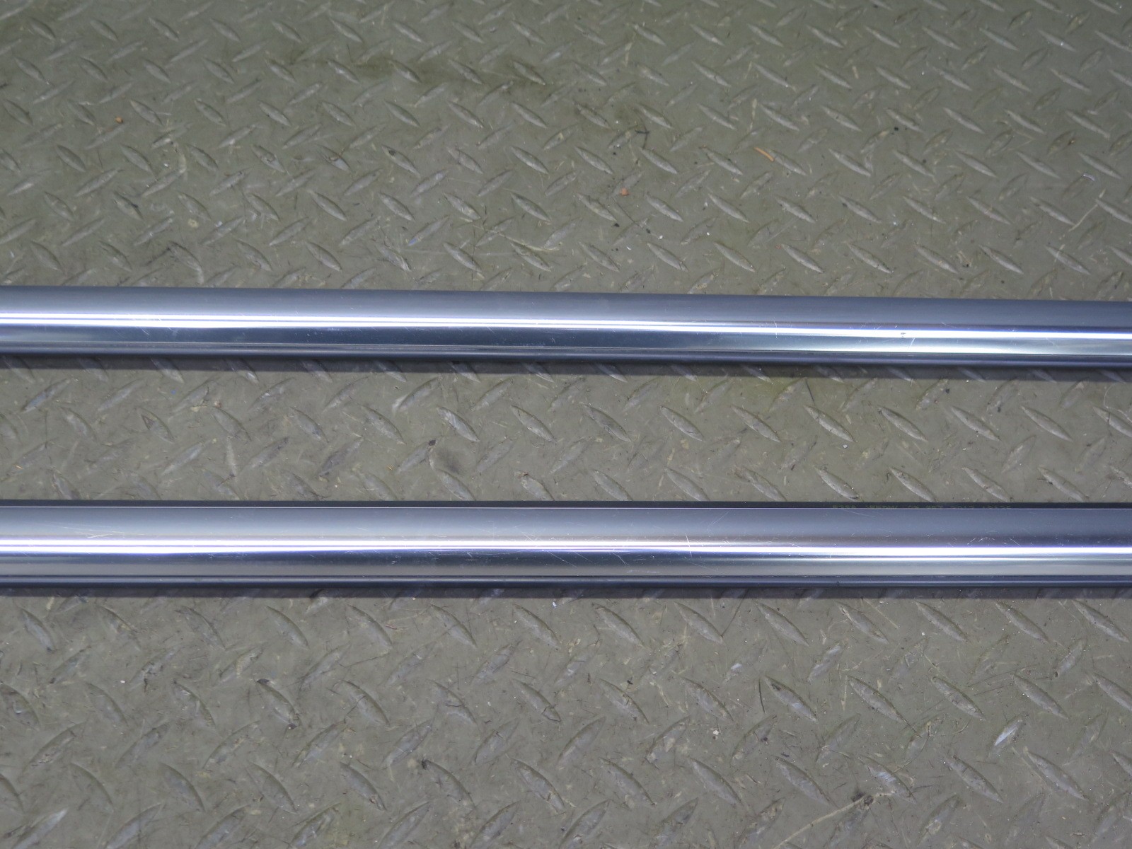 14-20 MASERATI GHIBLI M157 FRONT LEFT & RIGHT SIDE DOOR WINDOW BELT MOLDING SET