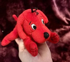 1997 CLIFFORD THE BIG RED DOG Bean Bag Plush Toy