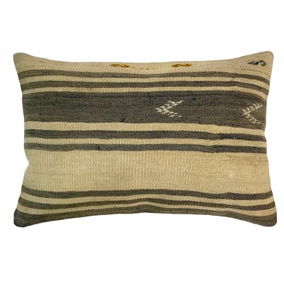 16 x24  Vintage Anatolian Kilim Cushion Cover, Türkisch Kelim Kissenbezug 40×60
