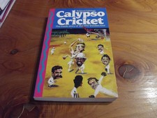 S/C CRICKET BOOK CALYPSO CRICKET ROLAND FISHMAN 1991 * MUST SEE *