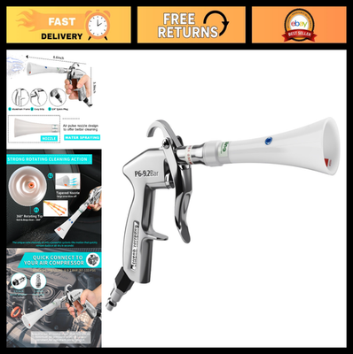 #ad High Pressure Dry Cleaning Gun with Adjustable Nozzle Air Blower for Dirt amp; Du $54.99