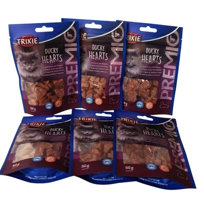 Friandises Magret de canard et colin 6 sachets de 50g pour chat - Photo 1/3