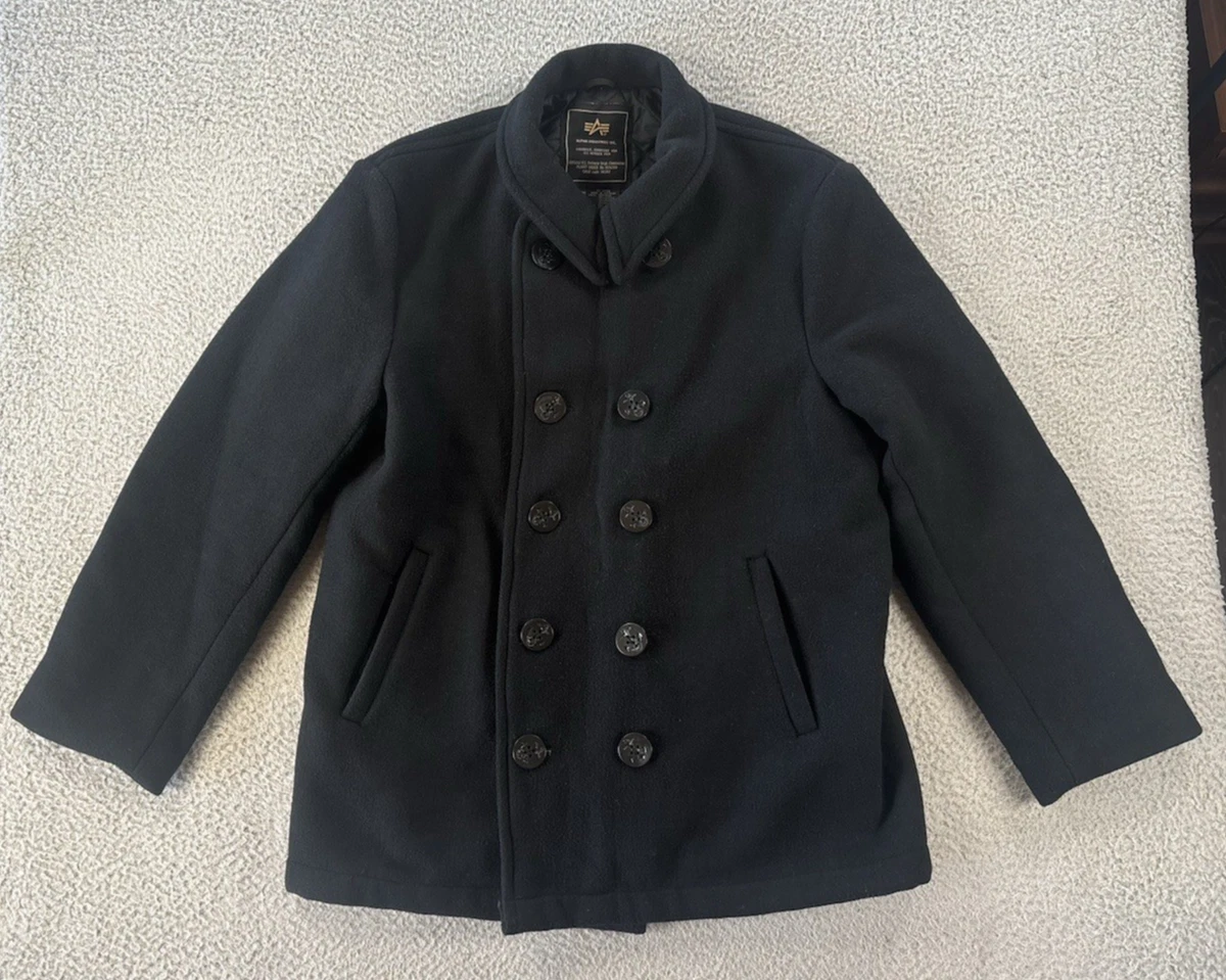 Vintage Pea Coat In Vintage Outerwear Coats & Jackets For Men for
