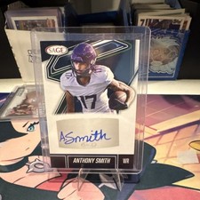 SAGE 2026 Anthony Smith #A-AS Football Autograph Sports Trading Card