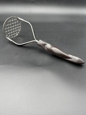 Cutco 1160 Brown Handle Stainless Steel Potato Masher Kitchen Utensil Tool USA