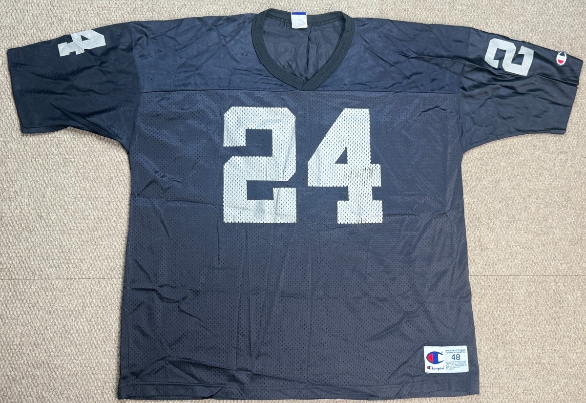 ロサンゼルス・レイダース ウッドソン 24 ジャージ Champion Vintage NFL Oakland Raiders #24 Charles Woodson Football
