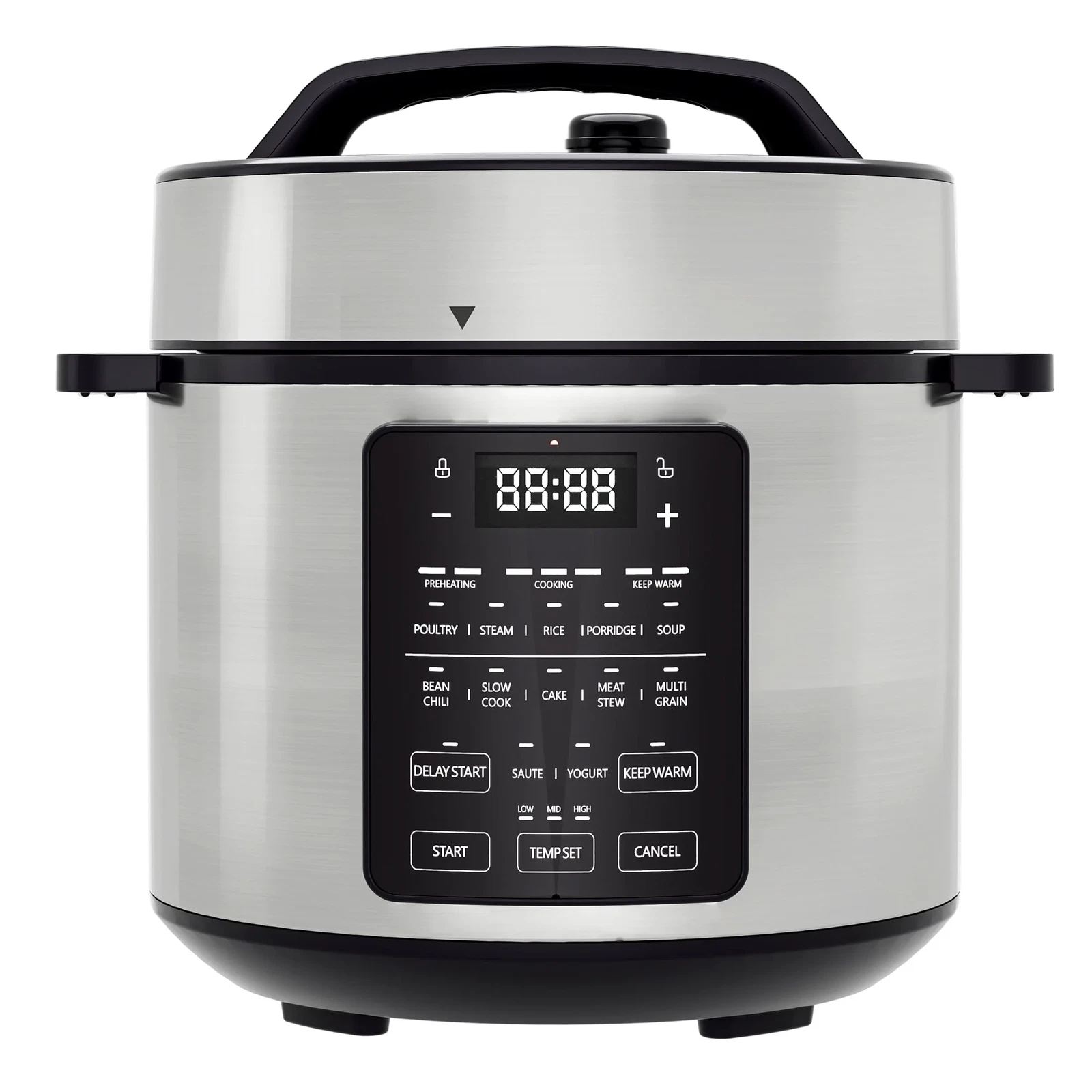6Qt 7-in-1 Electric Pressure Cooker Multi-Function Stainless Steel Pot