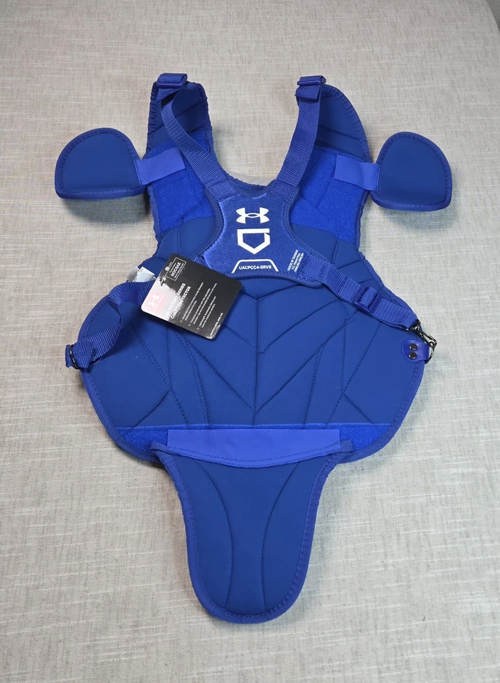 Protector de pecho Under Armour Victory Series Catchers edades 12-16 NOCSAE béisbol Foto 2 de 4