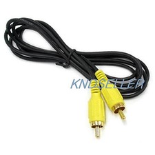 10M 30FT 2.8 Single RCA Composite Cable ALL Male 1RCA GOLD Audio Video