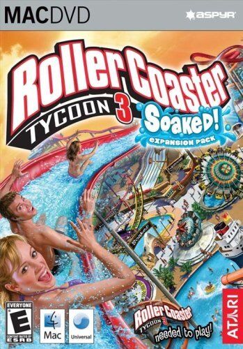 Rollercoaster Tycoon 3 Soaked Mac New in Box - Picture 1 of 1