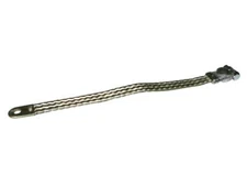 350mm Battery Strap Earth Negative Clamp Braided Tinned Copper Wire