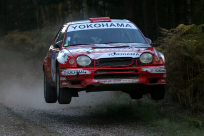 Julian Reynolds Ieuan Thomas Rally Car 2004 Motor Racing Old Photo 1