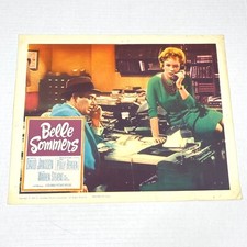 Belle Sommers 1962 Lobby Card Movie Poster Polly Bergen David Janssen Crime