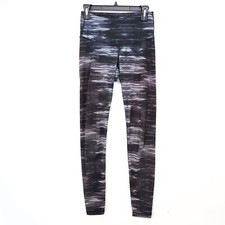 Old Navy Active Black  Gray Yoga Pants Athletic Gym Workout Women's Small