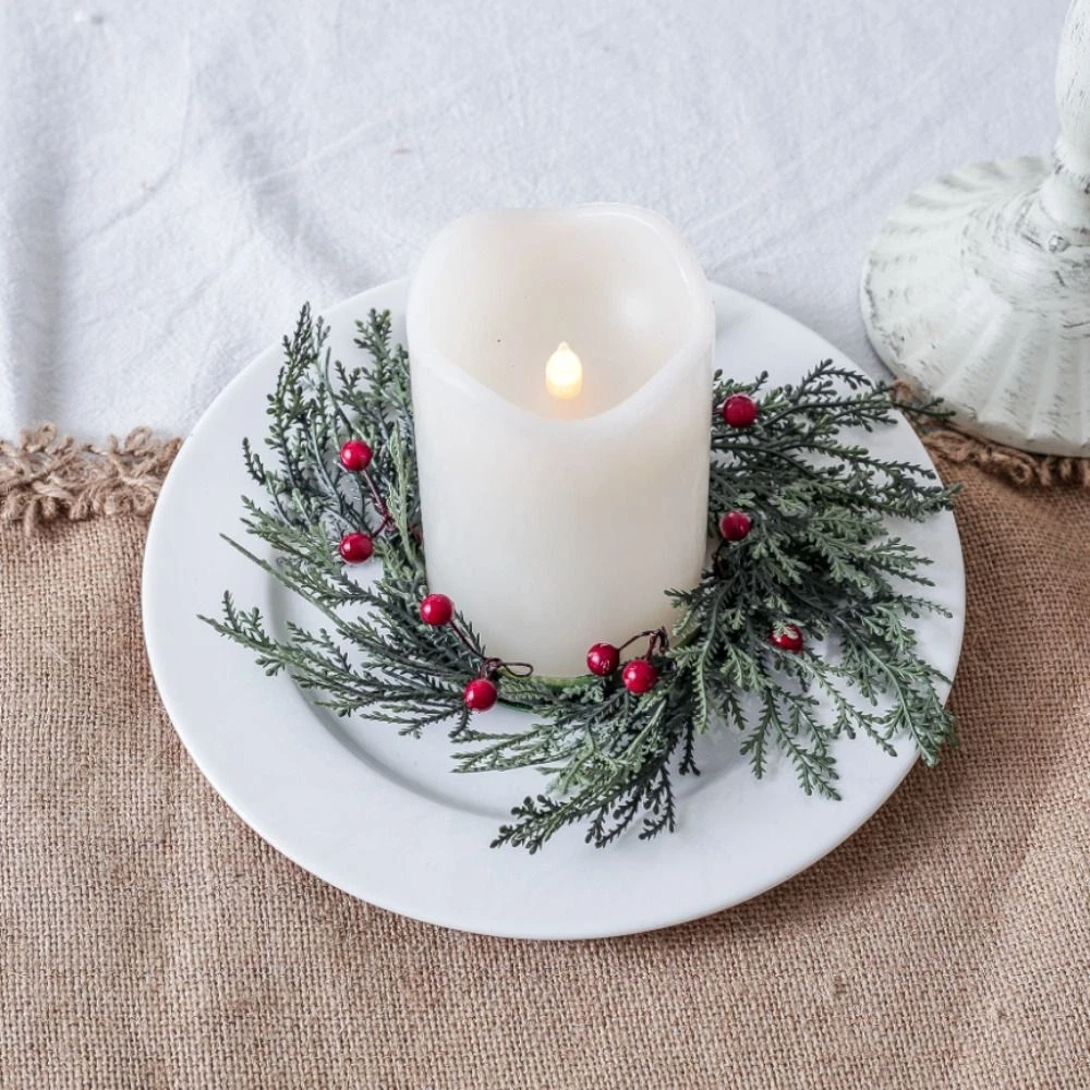 Votive clearance candle rings