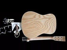 6 String SOLID BURL ASH ACOUSTIC FULL-SIZE GU...