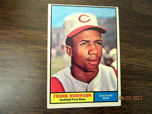 1961 Topps Frank Robinson 360 Cincinnati Reds HOF EBay