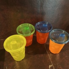 4 10 Ounce Take  Toss Spill-Proof Food Grade BPA Free Kids Sippy Cups-9m 