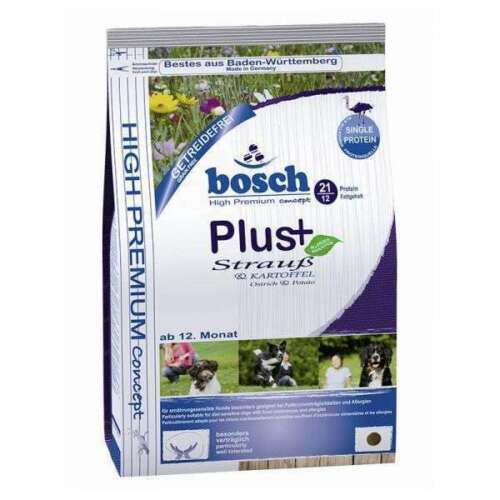 Bosch Plus struzzo e patate 2 x 2,5 kg (11,18 €/kg) - Foto 1 di 2