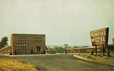 Turnpike Motel Mahoning County Youngstown Ohio Vtg Postcard CP374