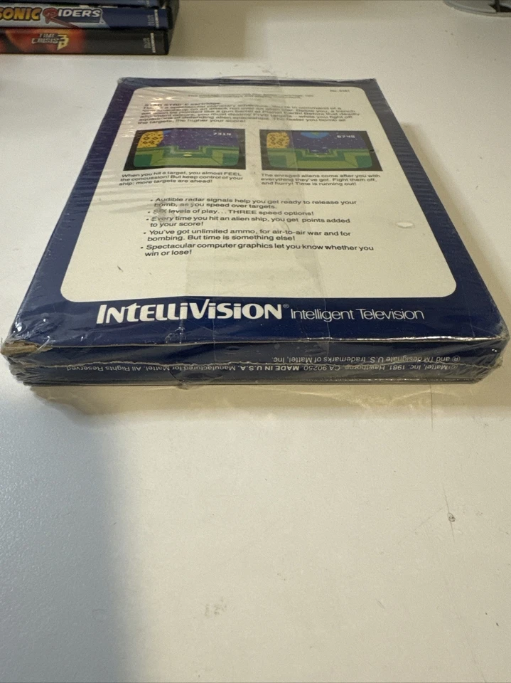 NEW IN BOX SEALED NIB NOS Intellivision STAR STRIKE Mattel Electronics 5161 1981 - Image 3 of 4