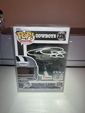 Funko Pop CEEDEE LAMB Dallas Cowboys Fanatics Exclusive Vinyl Figure AUTOGRAPHED
