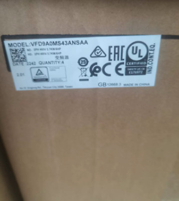 NEW DELTA VFD9A0MS43ANSAA Inverter