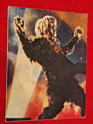 70's Vintage Japanese Godzilla GAIRA Mini Trading Card #60 Japan TOHO UK  