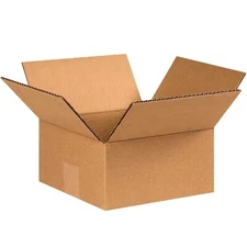 25 7X7X3 Corrugated Boxes Shipping Packing Cardboard Cartons