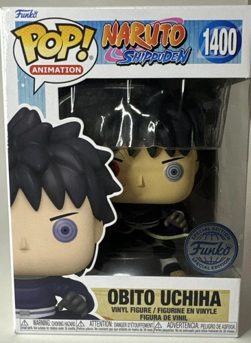 Funko Pop! Vinyl: Naruto Shippuden - Obito Uchiha Unmasked Funko Special Edition
