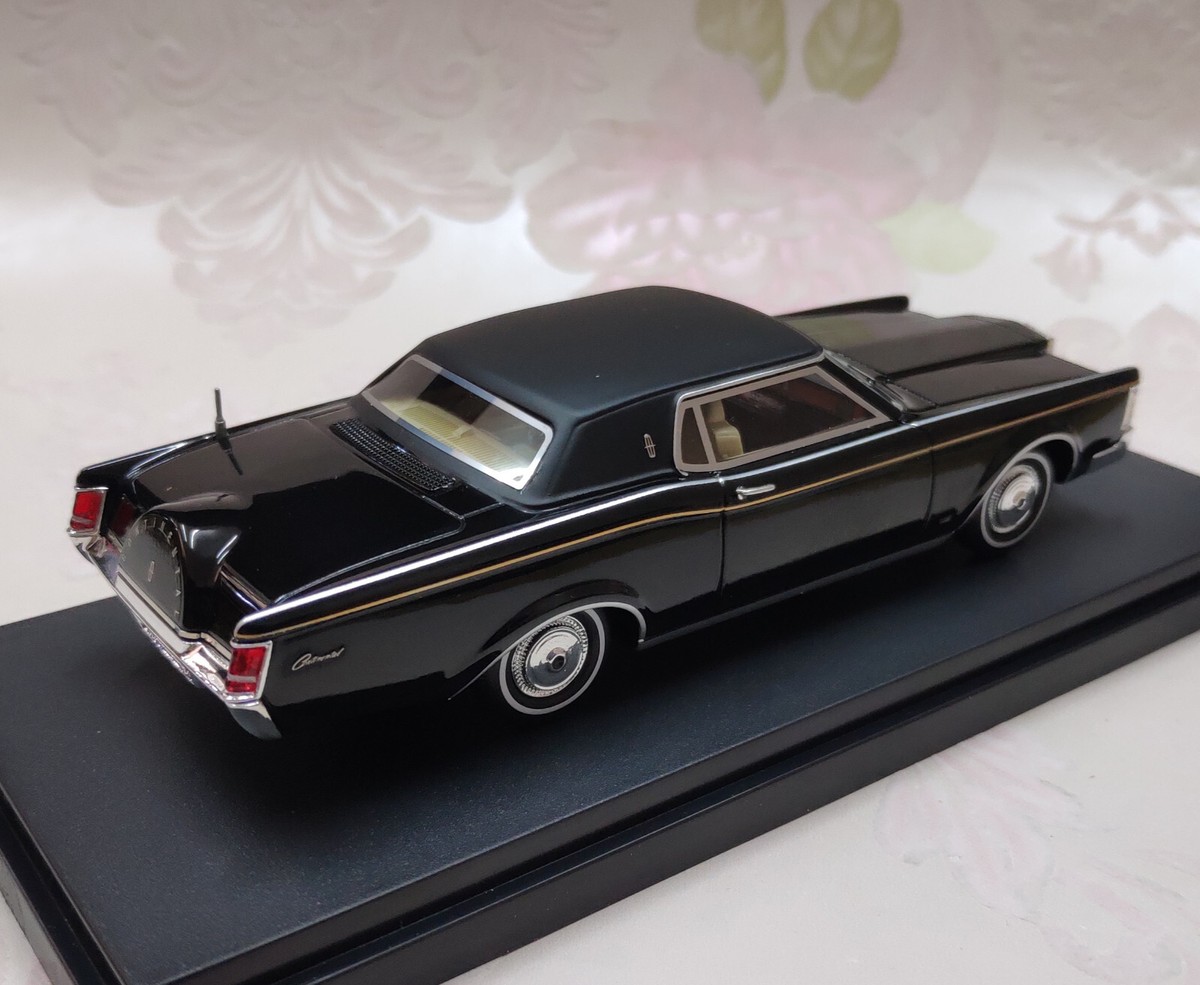 Automodello 1/43 Lincoln Continental Mark III 1970 black | eBay