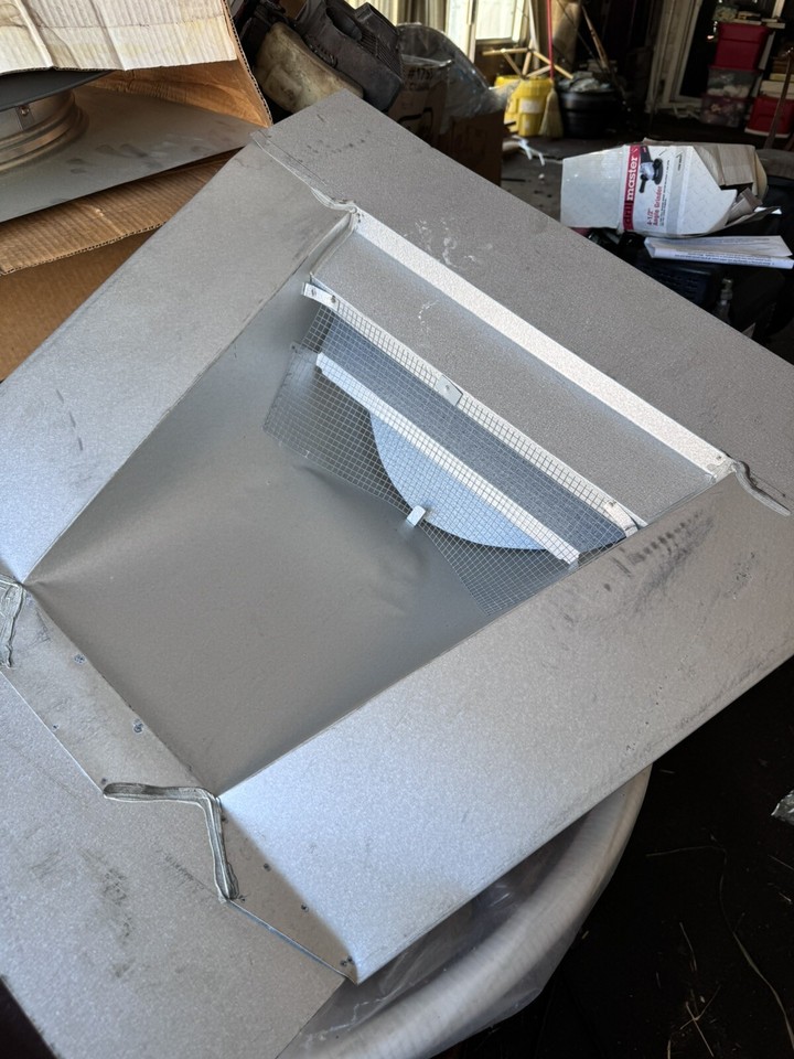 Galvanized Half Round Dormer Vent eBay