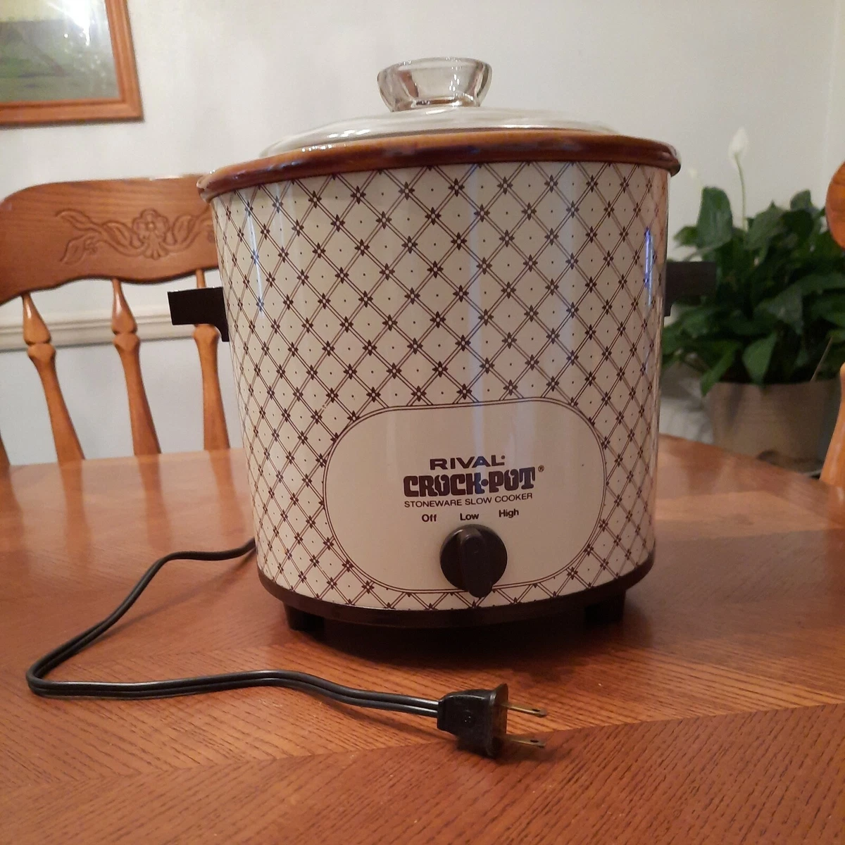 Vintage Rival Crock Pot Slow Cooker Qt Model 3100/2, 57 OFF